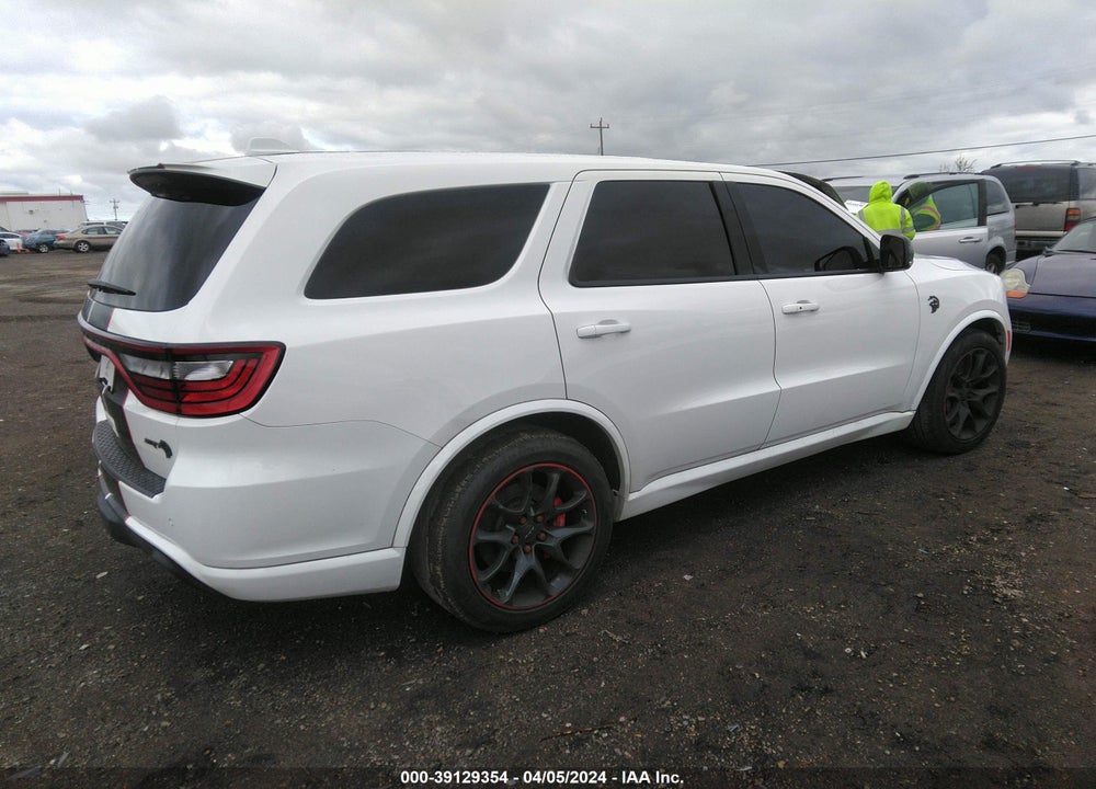 2021 DODGE DURANGO SRT HELLCAT AWD VIN: 1C4SDJH98MC643075