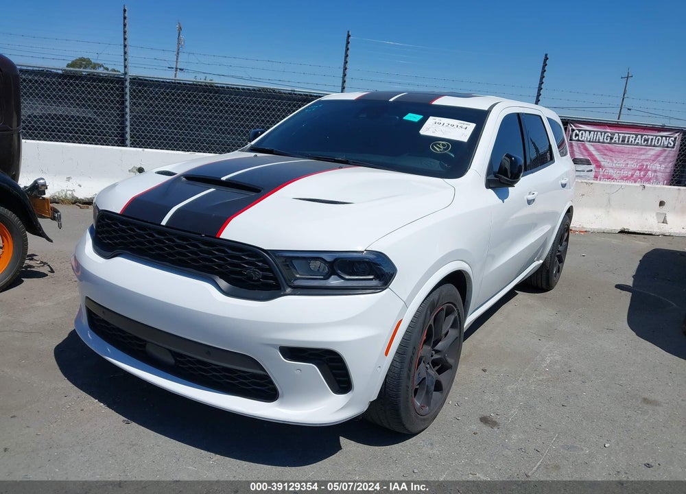 2021 DODGE DURANGO SRT HELLCAT AWD VIN: 1C4SDJH98MC643075