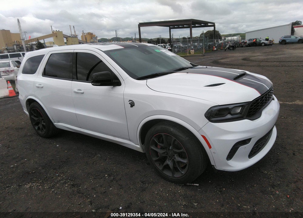 2021 DODGE DURANGO SRT HELLCAT AWD VIN: 1C4SDJH98MC643075