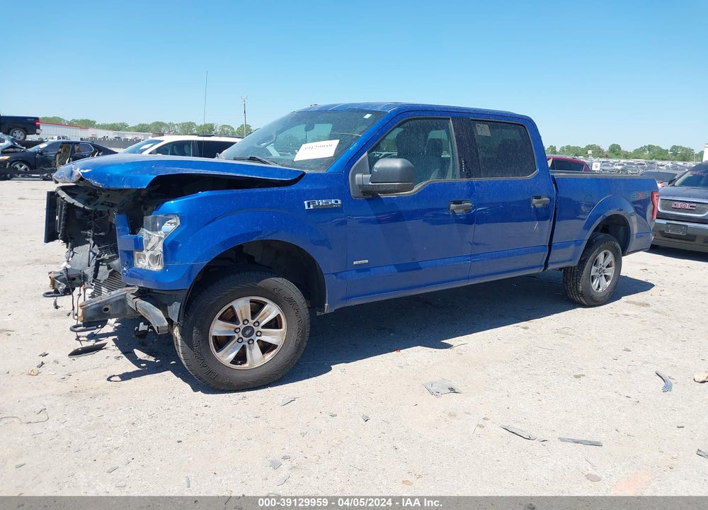 2017 FORD F-150 XLT VIN: 1FTFW1EG0HKD48627