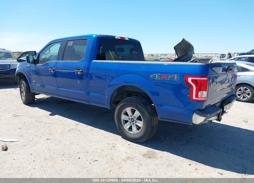 2017 FORD F-150 XLT VIN: 1FTFW1EG0HKD48627