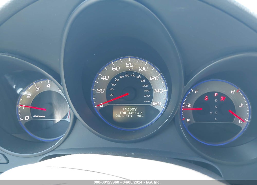 2008 ACURA TL 3.2 VIN: 19UUA66268A016026