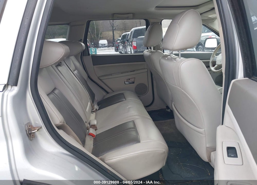 2007 JEEP GRAND CHEROKEE LIMITED VIN: 1J8HR58N07C639938