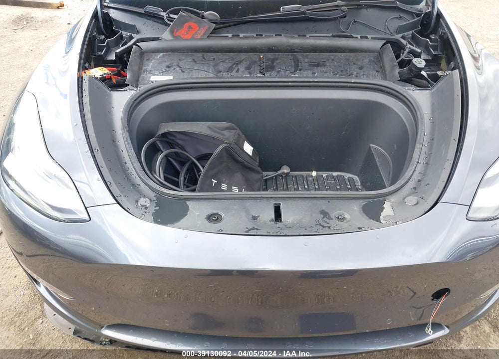 2021 TESLA MODEL Y LONG RANGE DUAL MOTOR ALL-WHEEL DRIVE VIN: 5YJYGDEE1MF295045
