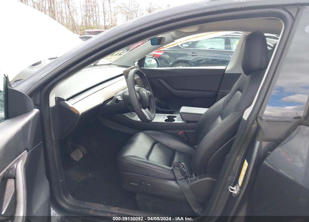 2021 TESLA MODEL Y LONG RANGE DUAL MOTOR ALL-WHEEL DRIVE VIN: 5YJYGDEE1MF295045