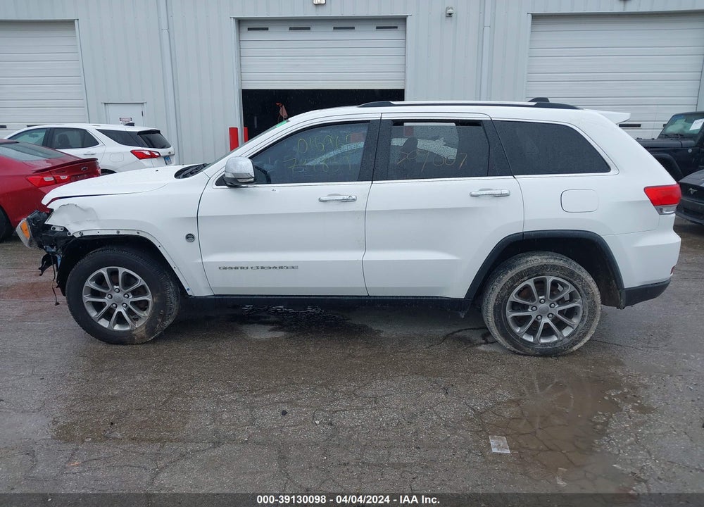 2015 JEEP GRAND CHEROKEE LIMITED VIN: 1C4RJFBGXFC747839