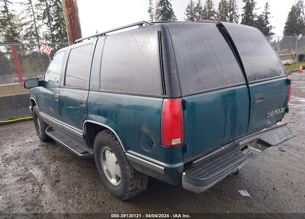 1997 CHEVROLET TAHOE K1500 VIN: 1GNEK13R0VJ312716