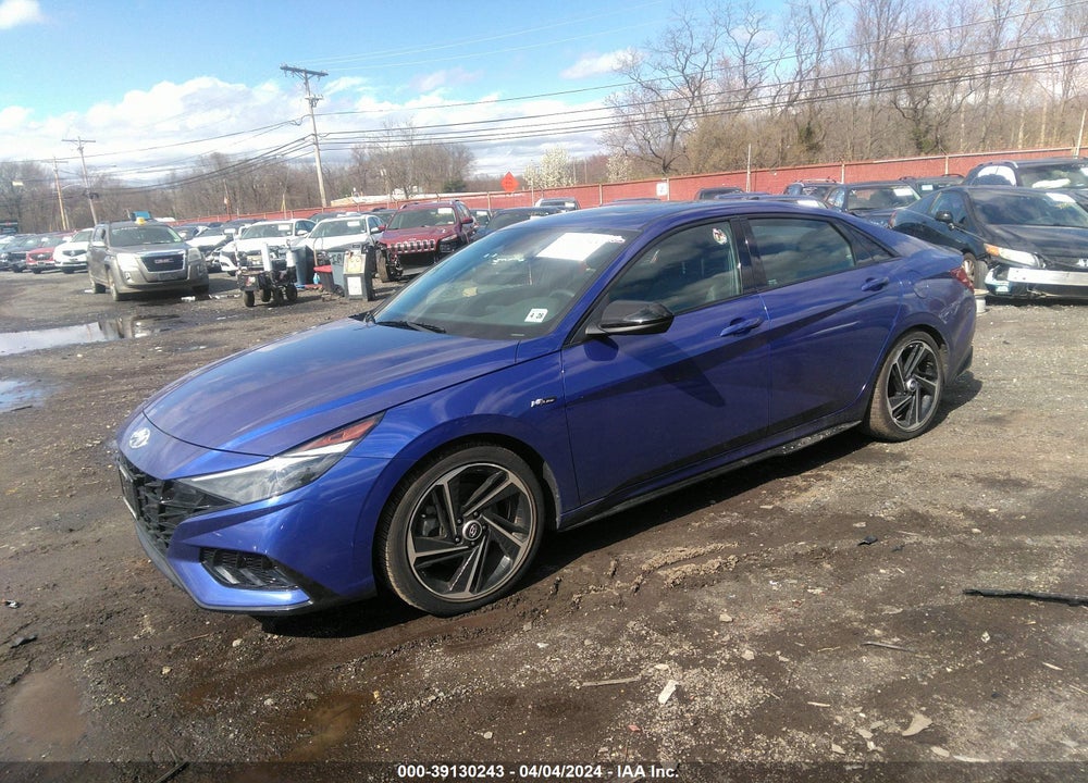 2023 HYUNDAI ELANTRA N LINE VIN: KMHLR4AF3PU507471