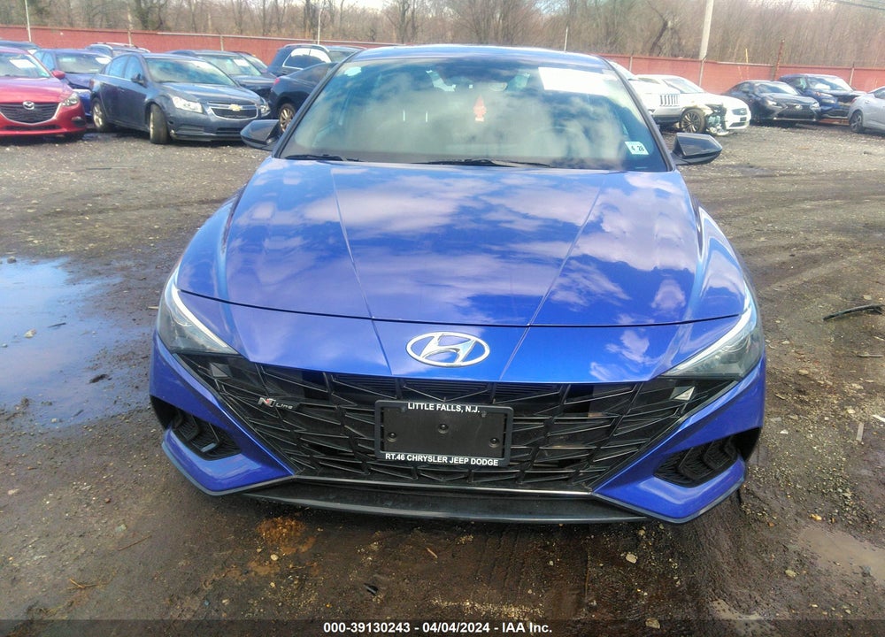 2023 HYUNDAI ELANTRA N LINE VIN: KMHLR4AF3PU507471