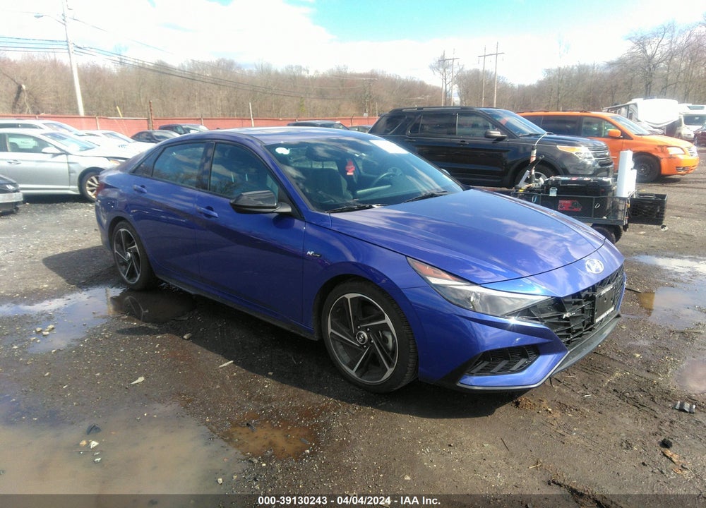 2023 HYUNDAI ELANTRA N LINE VIN: KMHLR4AF3PU507471