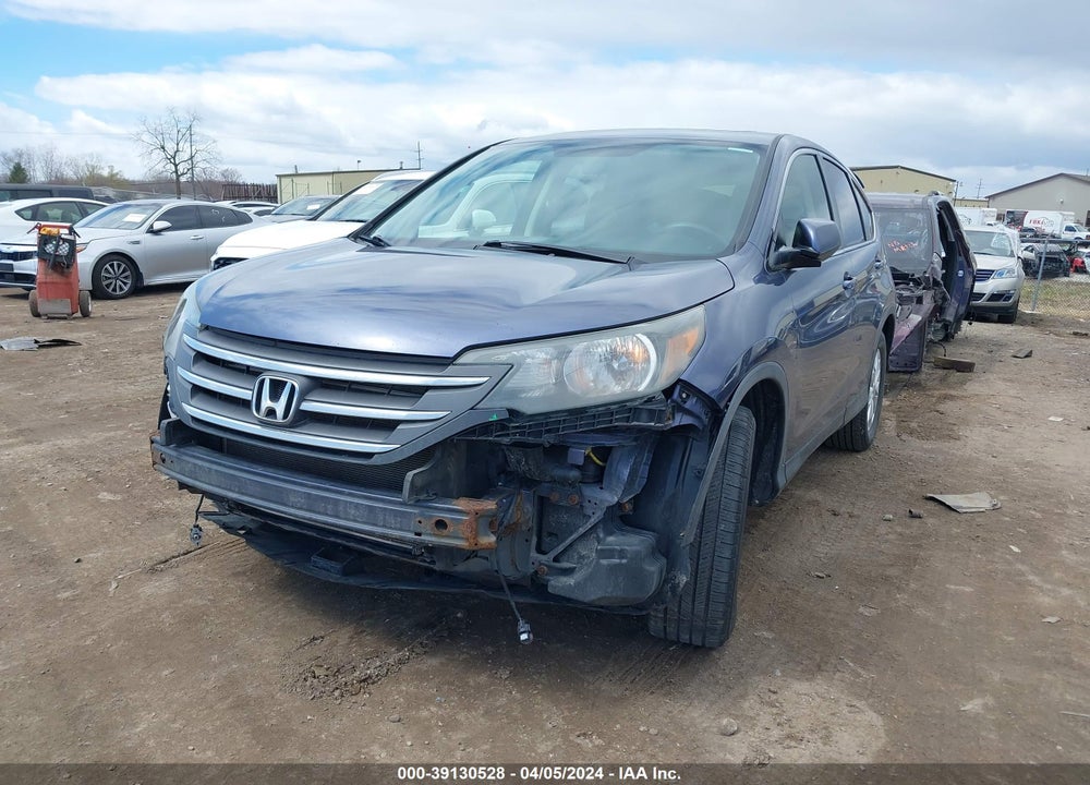 2012 HONDA CR-V EX VIN: JHLRM4H54CC017456