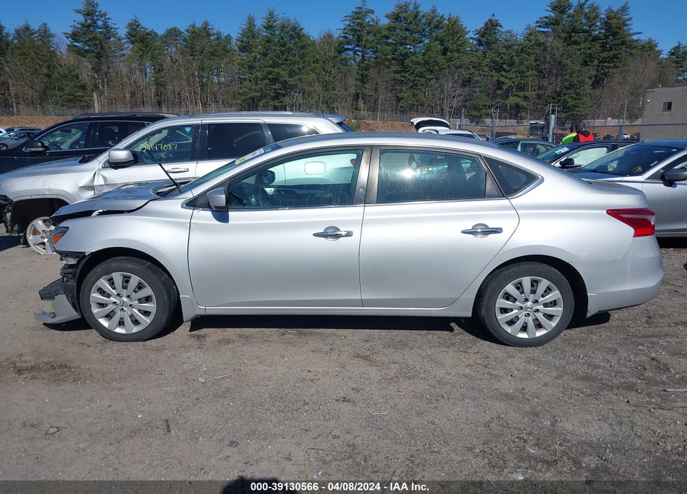 2019 NISSAN SENTRA S VIN: 3N1AB7AP7KY279378