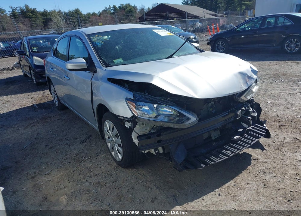2019 NISSAN SENTRA S VIN: 3N1AB7AP7KY279378