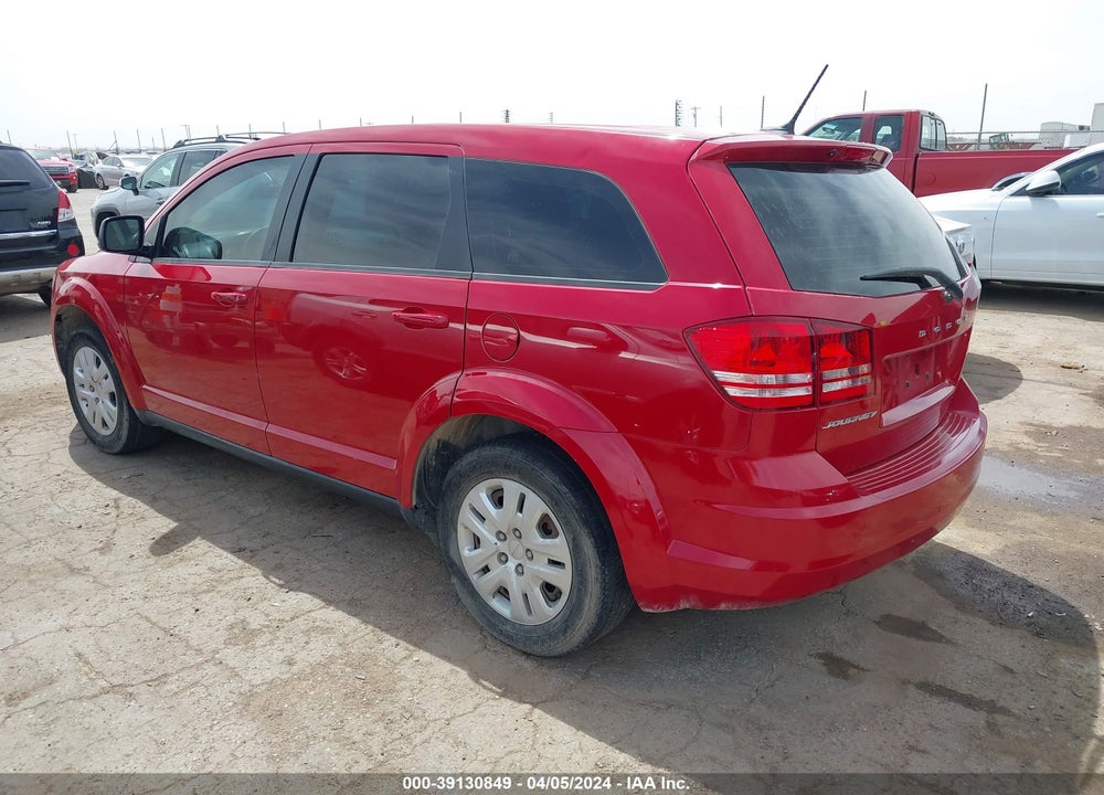 2015 DODGE JOURNEY AMERICAN VALUE PKG VIN: 3C4PDCAB5FT736870