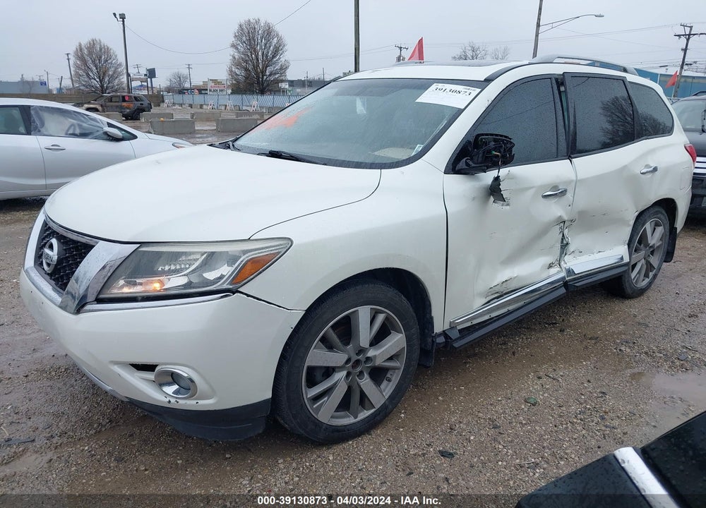 2015 NISSAN PATHFINDER PLATINUM VIN: 5N1AR2MN3FC691989