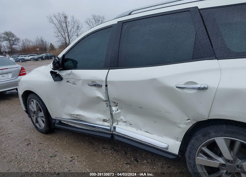 2015 NISSAN PATHFINDER PLATINUM VIN: 5N1AR2MN3FC691989