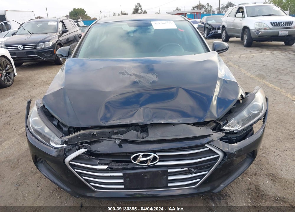 2018 HYUNDAI ELANTRA SEL VIN: KMHD84LF3JU499917