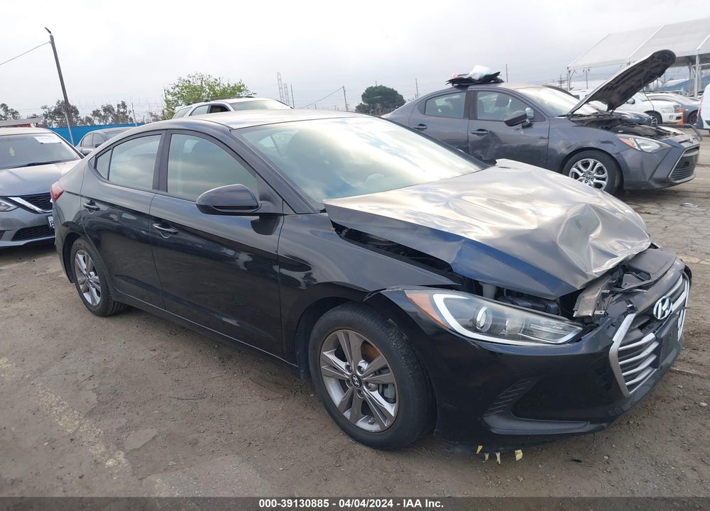 2018 HYUNDAI ELANTRA SEL VIN: KMHD84LF3JU499917