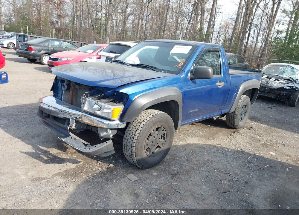 2005 CHEVROLET COLORADO LS VIN: 1GCDT146058180702