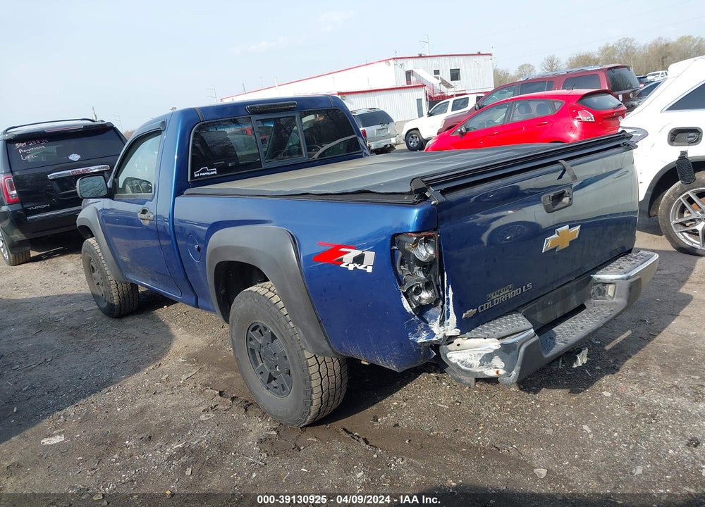 2005 CHEVROLET COLORADO LS VIN: 1GCDT146058180702