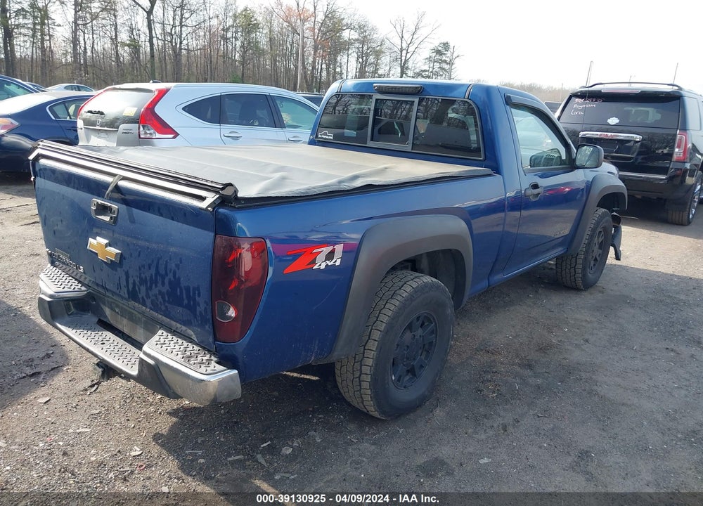 2005 CHEVROLET COLORADO LS VIN: 1GCDT146058180702