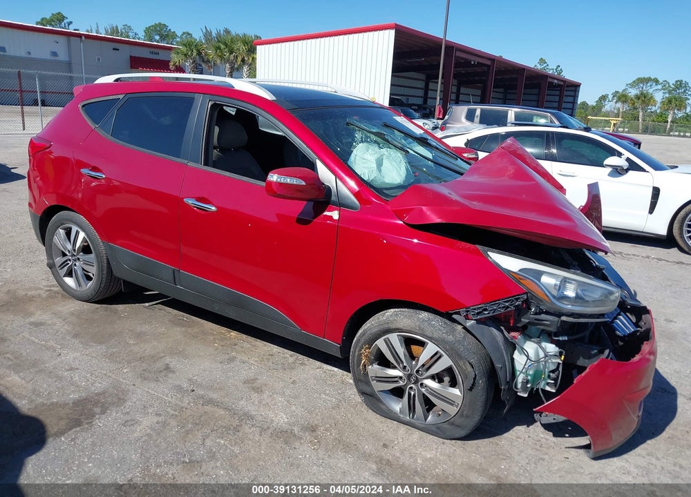 2014 HYUNDAI TUCSON LIMITED VIN: KM8JU3AG7EU922282