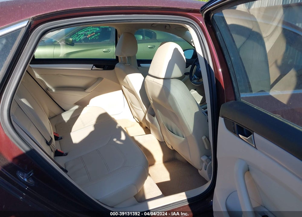 2012 VOLKSWAGEN PASSAT 2.5L SE VIN: 1VWBH7A37CC085454