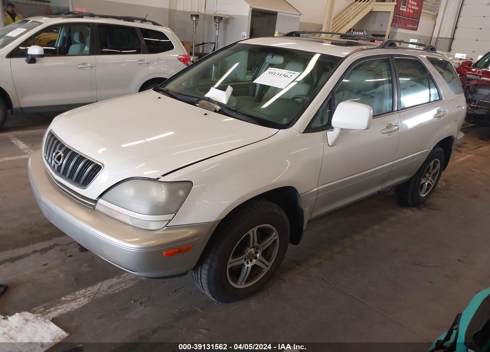 2000 LEXUS RX 300 VIN: JT6HF10U3Y0124499