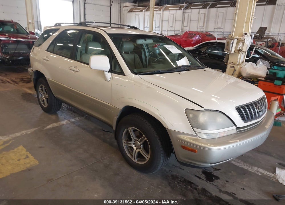 2000 LEXUS RX 300 VIN: JT6HF10U3Y0124499