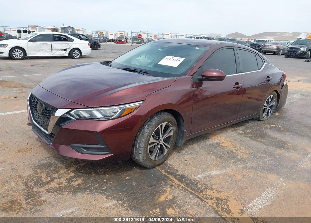 2021 NISSAN SENTRA SV XTRONIC CVT VIN: 3N1AB8CV4MY202763