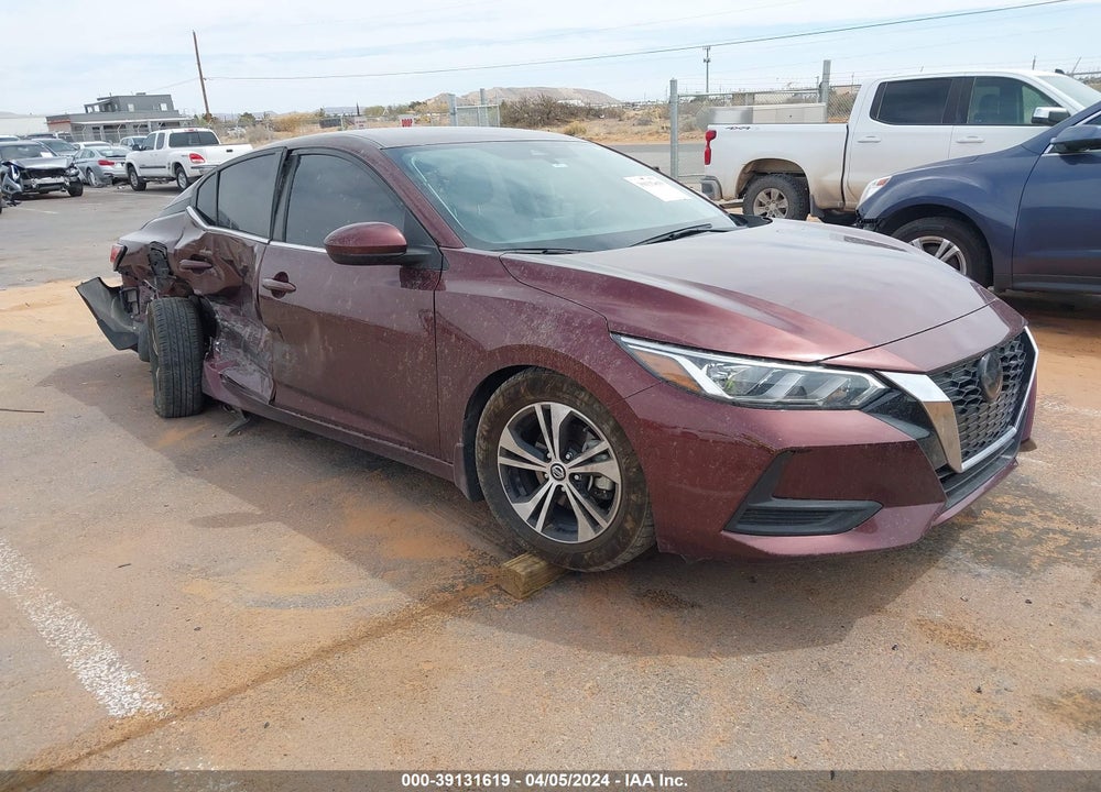 2021 NISSAN SENTRA SV XTRONIC CVT VIN: 3N1AB8CV4MY202763
