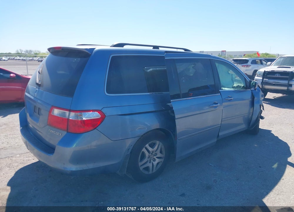2005 HONDA ODYSSEY EX VIN: 5FNRL38415B089772