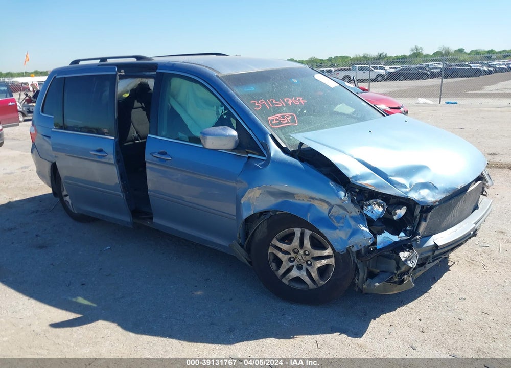2005 HONDA ODYSSEY EX VIN: 5FNRL38415B089772