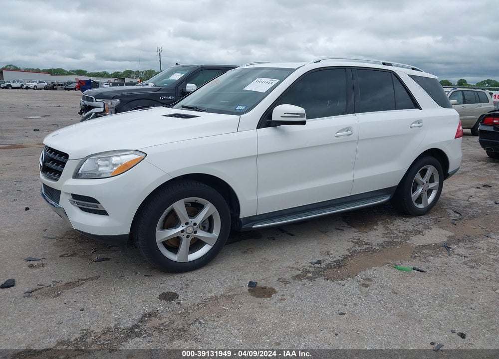 2015 MERCEDES-BENZ ML 350 VIN: 4JGDA5JB2FA575887