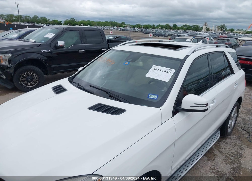2015 MERCEDES-BENZ ML 350 VIN: 4JGDA5JB2FA575887