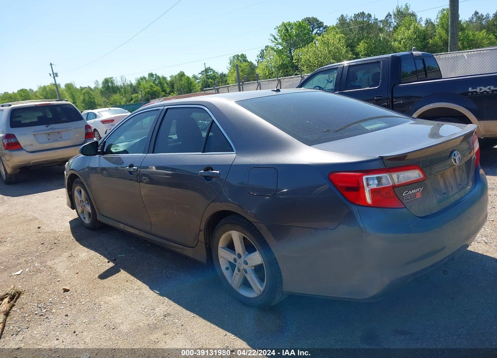 2012 TOYOTA CAMRY SE VIN: 4T1BF1FK8CU120224