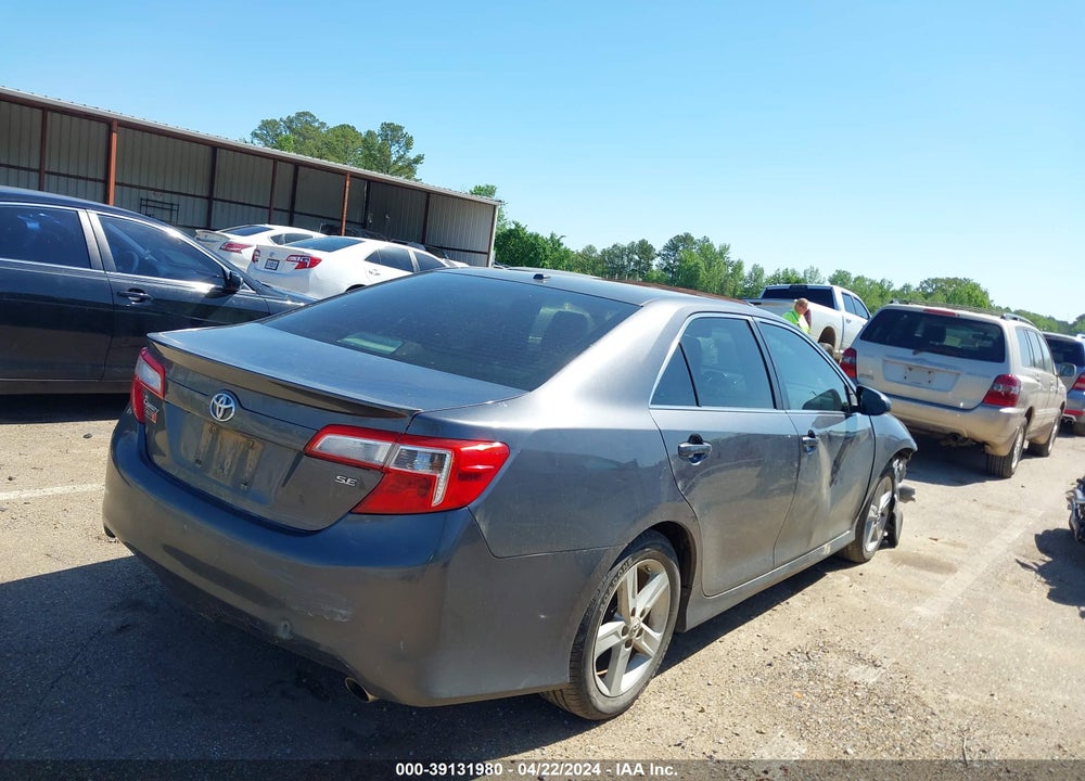 2012 TOYOTA CAMRY SE VIN: 4T1BF1FK8CU120224