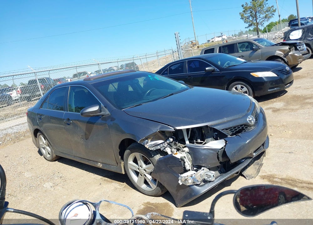 2012 TOYOTA CAMRY SE VIN: 4T1BF1FK8CU120224
