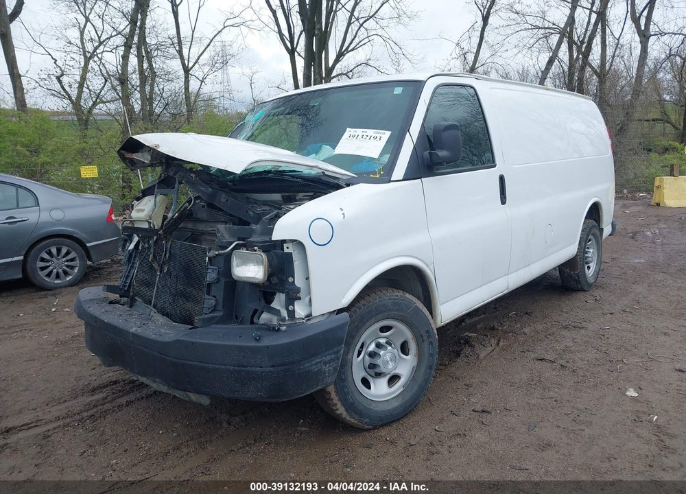 2012 CHEVROLET EXPRESS 2500 WORK VAN VIN: 1GCWGFCA6C1196313