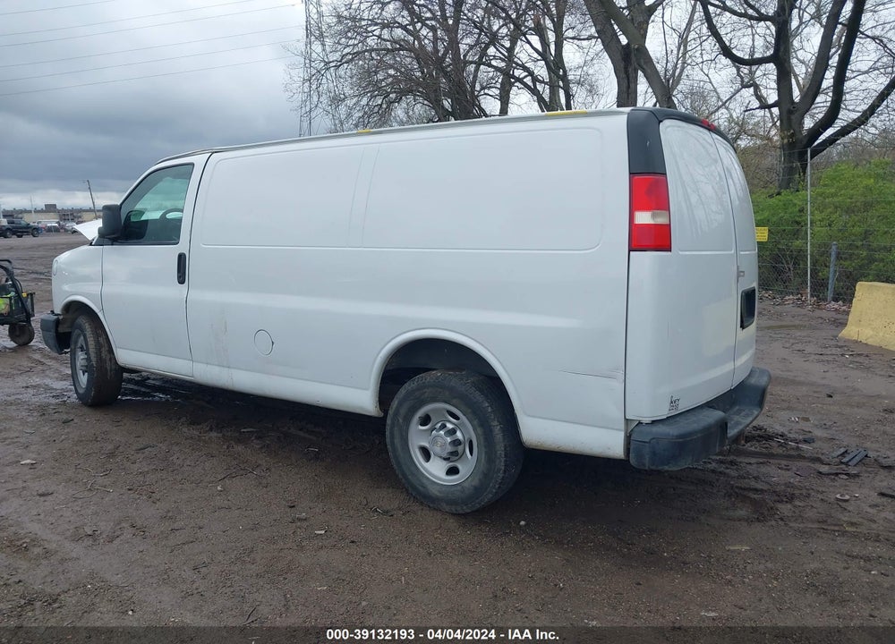 2012 CHEVROLET EXPRESS 2500 WORK VAN VIN: 1GCWGFCA6C1196313