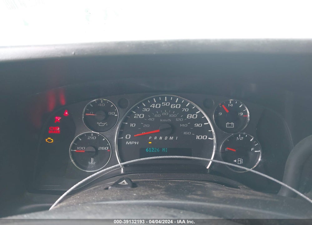 2012 CHEVROLET EXPRESS 2500 WORK VAN VIN: 1GCWGFCA6C1196313