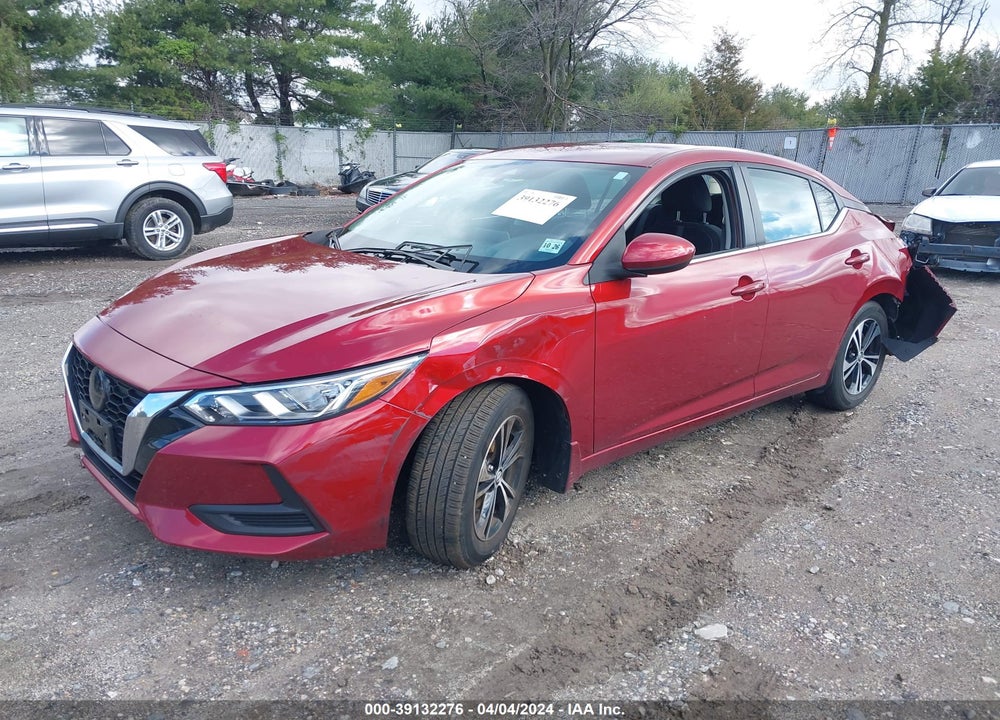2021 NISSAN SENTRA SV XTRONIC CVT VIN: 3N1AB8CV6MY318157