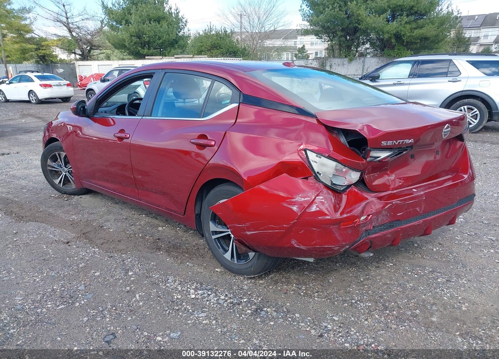 2021 NISSAN SENTRA SV XTRONIC CVT VIN: 3N1AB8CV6MY318157