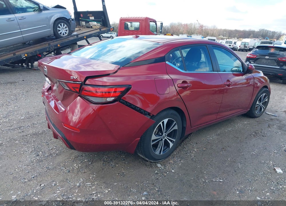 2021 NISSAN SENTRA SV XTRONIC CVT VIN: 3N1AB8CV6MY318157