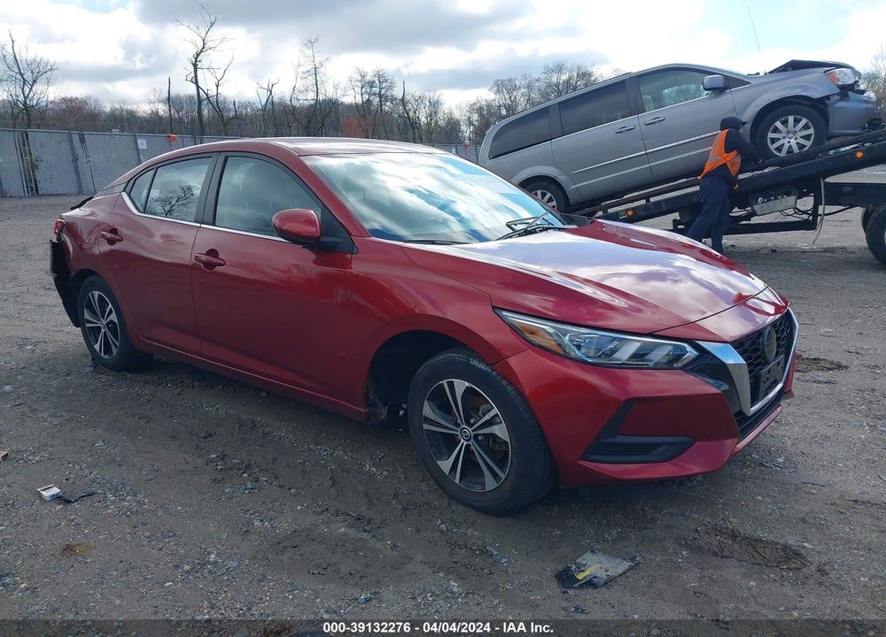 2021 NISSAN SENTRA SV XTRONIC CVT VIN: 3N1AB8CV6MY318157