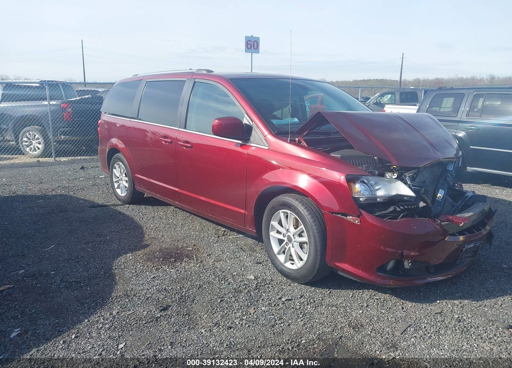 2019 DODGE GRAND CARAVAN SXT VIN: 2C4RDGCG8KR647087