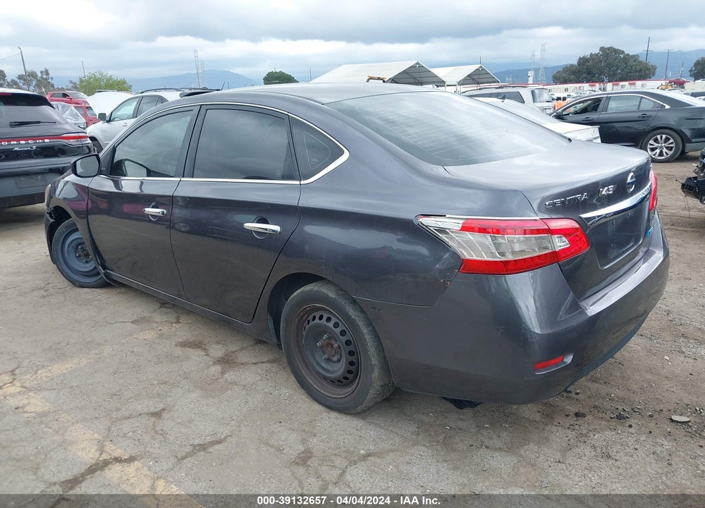 2014 NISSAN SENTRA SV VIN: 3N1AB7AP9EY224984