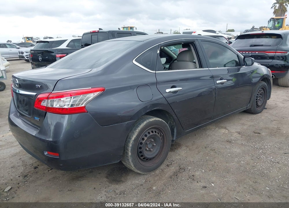2014 NISSAN SENTRA SV VIN: 3N1AB7AP9EY224984