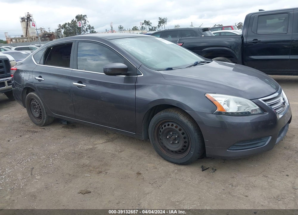 2014 NISSAN SENTRA SV VIN: 3N1AB7AP9EY224984