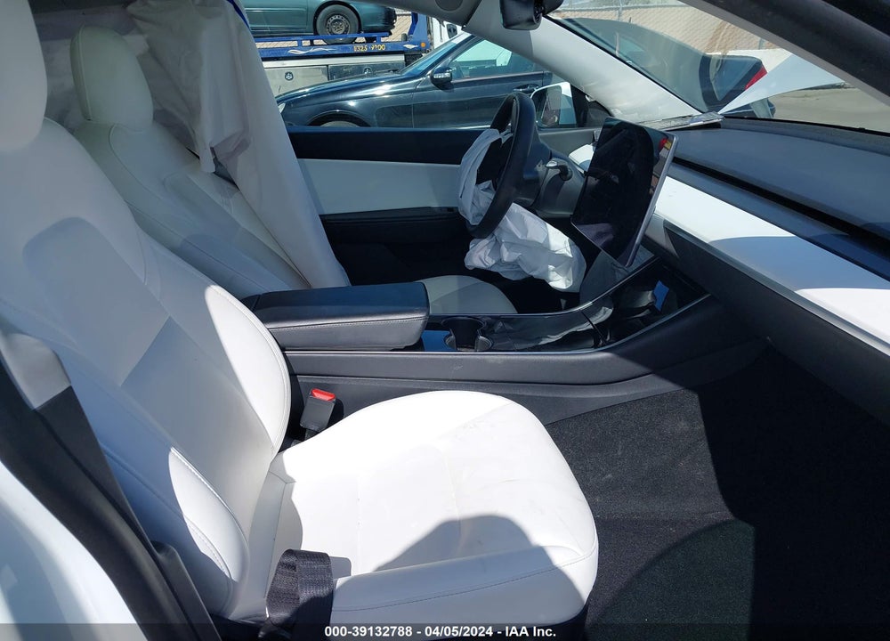 2021 TESLA MODEL Y LONG RANGE DUAL MOTOR ALL-WHEEL DRIVE VIN: 5YJYGDEE1MF095766